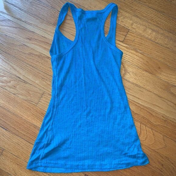 — Delia’s — Blue Sheer Racerback Tank  - Picture 3 of 3